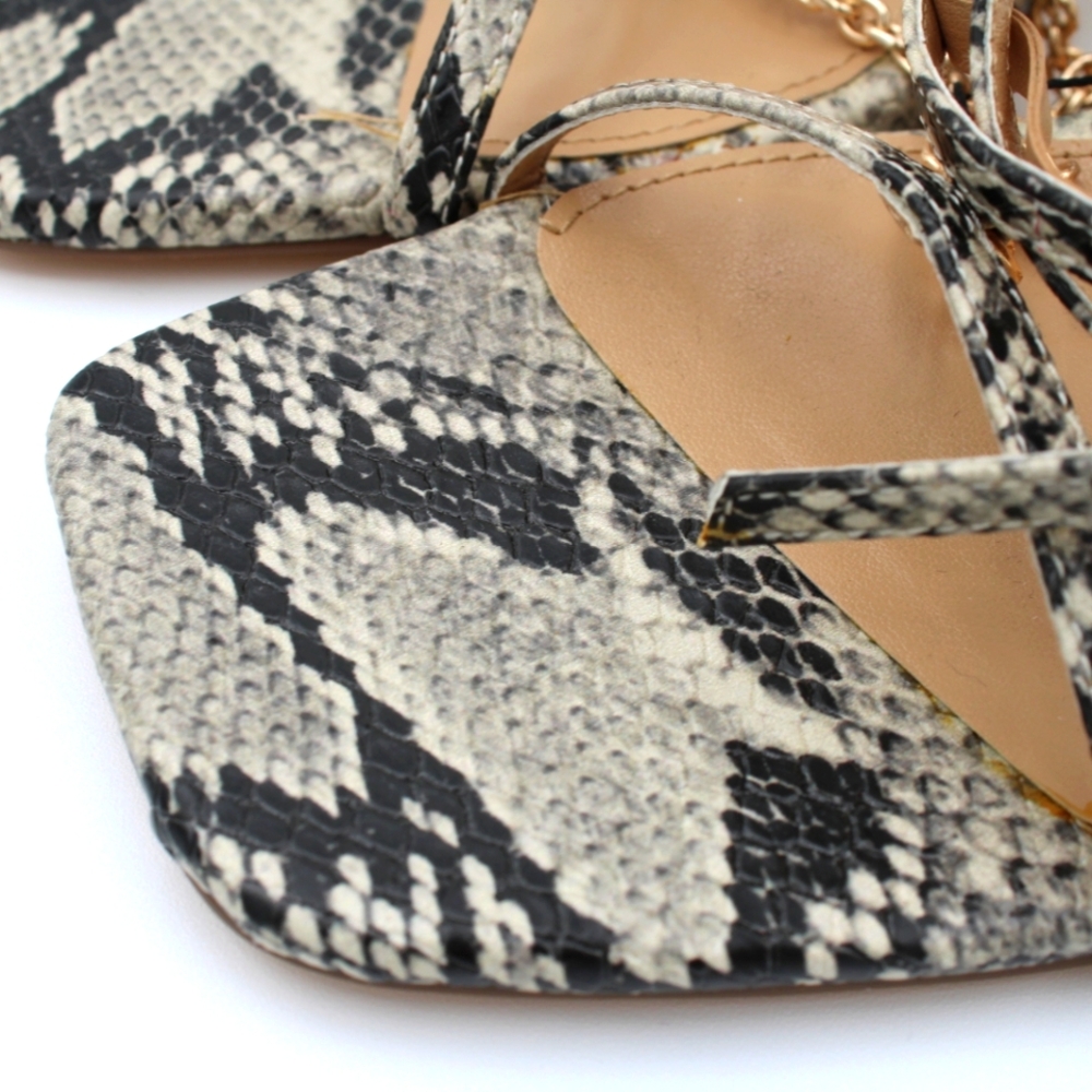 NWT Express Snake Skin Stiletto Heels – Size 9 - Picture 7 of 7